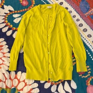 Bright Yellow/Chartreuse Women's Sweater